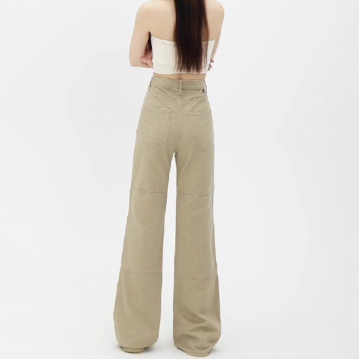 Denim | Womens  Getty Crop Utility Wide Leg Denim Denim