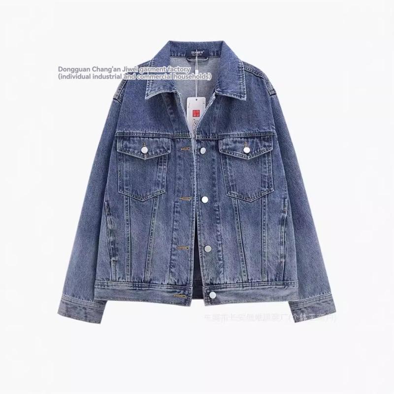 Denim | Womens  Grove Boyfriend Trucker Jacket Denim Denim