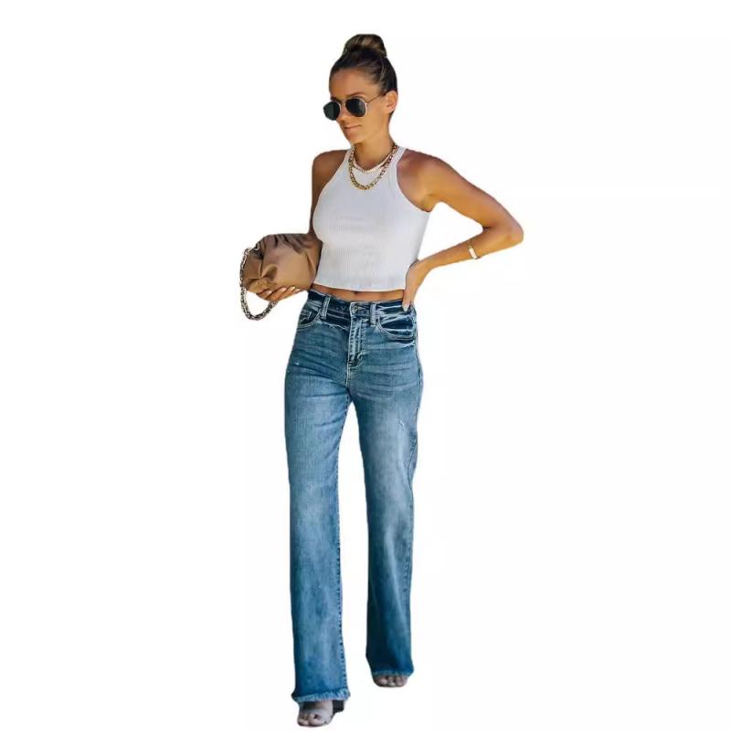 Denim | Womens  Sunset Slim Flare Denim Denim