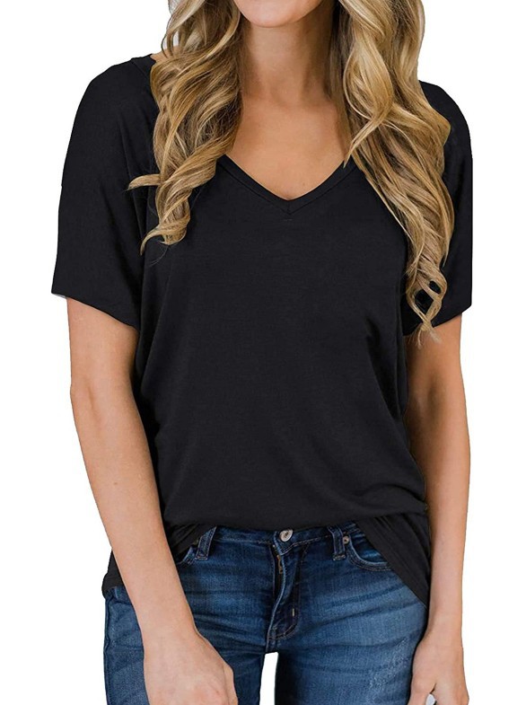 Tops | Womens  Classic V Neck T-Shirt Tees & Tanks Tees & Tanks