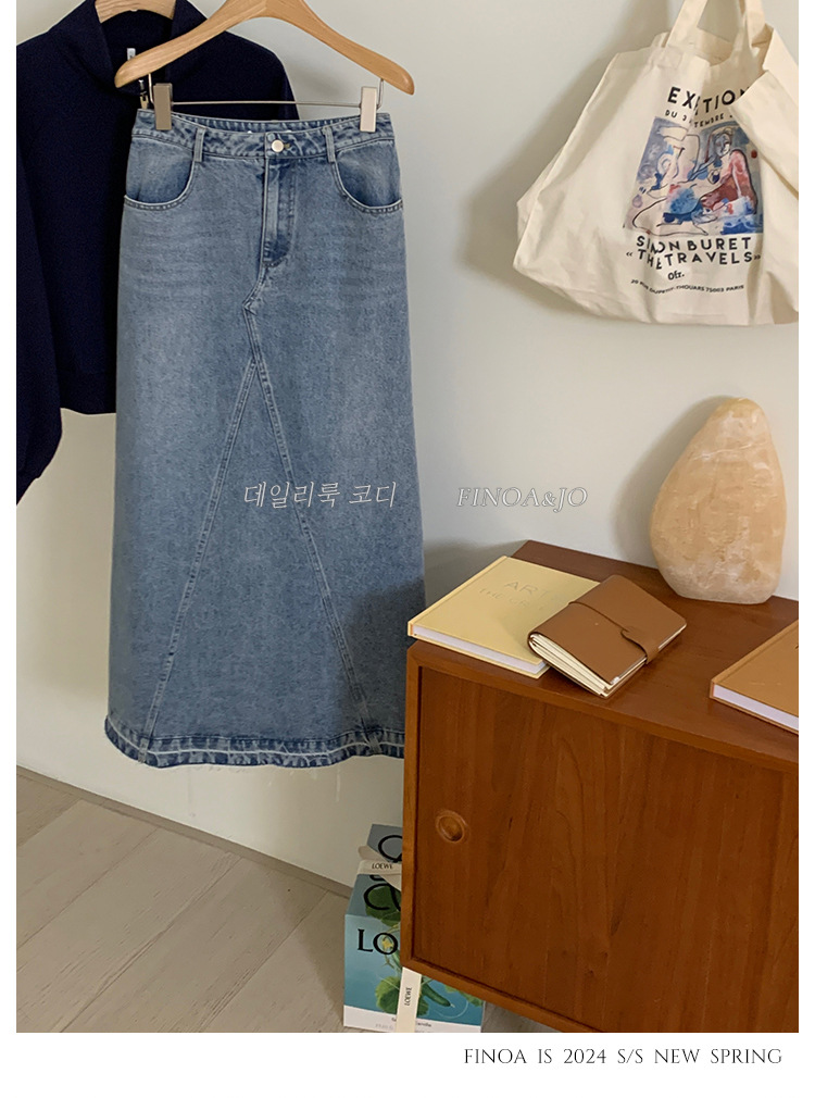 Denim | Womens  Highland Skirt Denim Denim