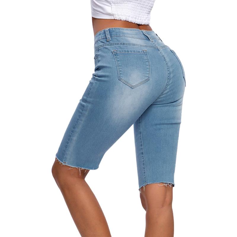 Denim | Womens  Topanga Crop Straight Denim Denim